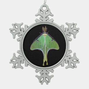 Ornement Flocon De Neige Luna Moth