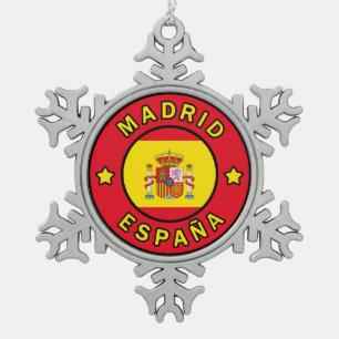 Ornement Flocon De Neige Madrid España