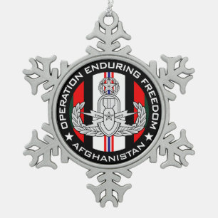 Ornement Flocon De Neige Maître EOD OEF