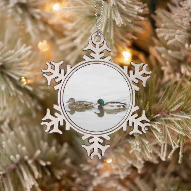 Ornement Flocon De Neige Mallards (Arbre)