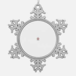 Ornement Flocon De Neige Mandala papillon floral   Design d'art Boho pourpr