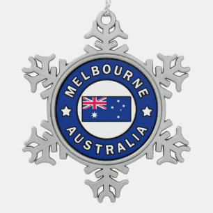 Ornement Flocon De Neige Melbourne Australie