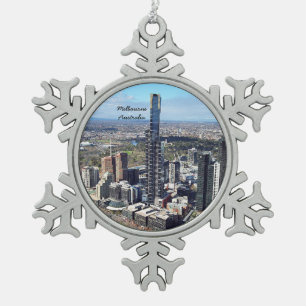 Ornement Flocon De Neige Melbourne, Australie photo du paysage urbain
