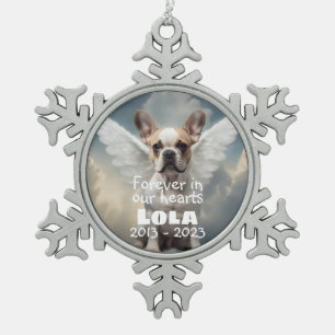 Ornement Flocon De Neige Mémorial du Bouledogue Français