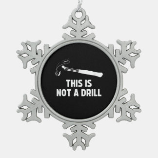 Ornement Flocon De Neige Mens Ce N'Est Pas Un Dragonnier Drôle Papa