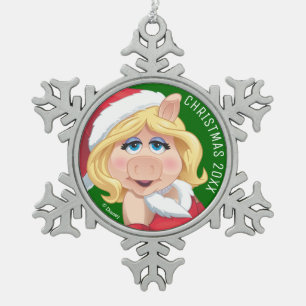Ornement Flocon De Neige Miss Piggy 2