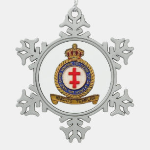 ORNEMENT FLOCON DE NEIGE MODÈLE DE CHEVALIERS