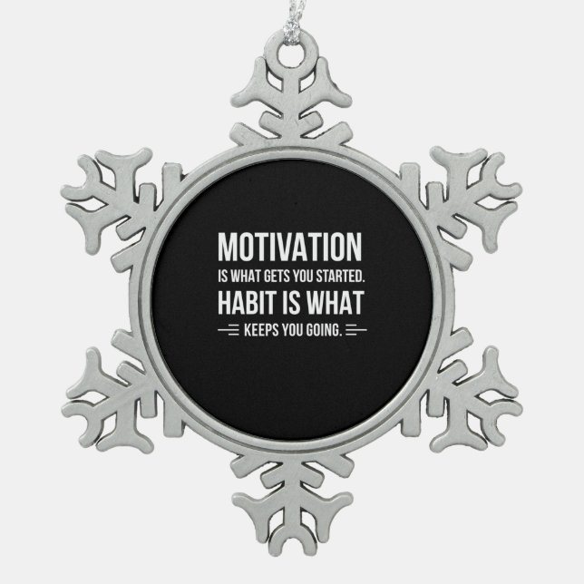 Ornement Flocon De Neige Motivation Cadeau Anniversaire Est Ce Qui Vous A C (Devant)