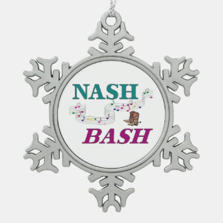 Ornement Flocon De Neige Nashville Nash Bash Music
