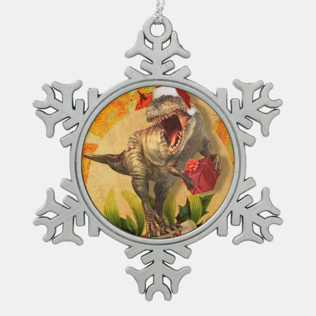 Ornement Flocon De Neige Navidades Jurásicas (I) (Devant)