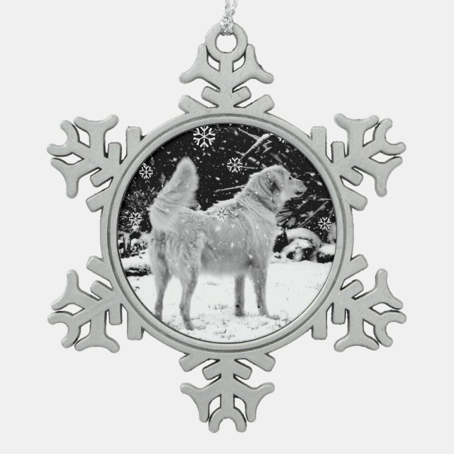 Ornement Flocon De Neige Neige de la maremme (Devant)