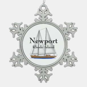 Ornement Flocon De Neige Newport