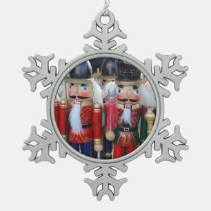 Ornement Flocon De Neige Noisettes de Noël