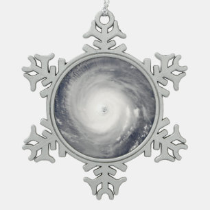 Ornement Flocon De Neige Oeil de l'ouragan