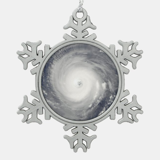 Ornement Flocon De Neige Oeil de l'ouragan (Devant)