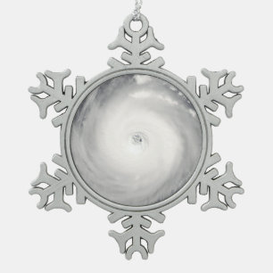 Ornement Flocon De Neige Oeil de l'ouragan