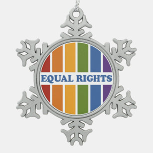 Ornement Flocon De Neige Organisation pour l'égalité des droits