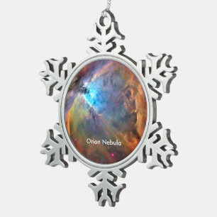 Ornement Flocon De Neige Orion Nebula Space Galaxy