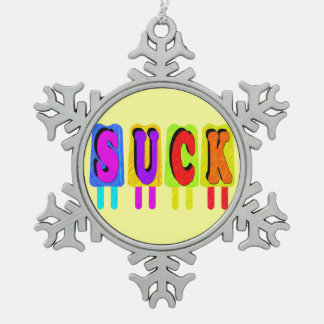 Ornement Flocon De Neige Ornement de chance