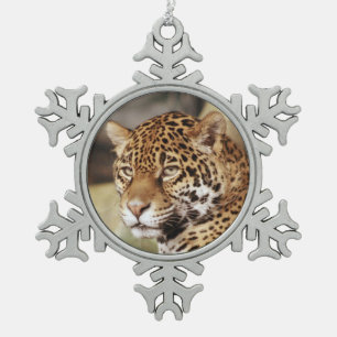 Ornement Flocon De Neige Ornement de Jaguar