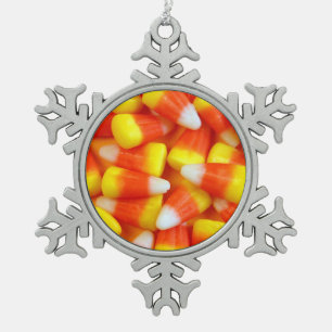 Ornement Flocon De Neige Ornement de Noël de bonbons d'Halloween