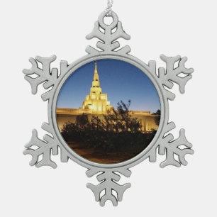 Ornement Flocon De Neige Ornement de temple de LDS