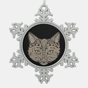 Ornement Flocon De Neige ornement en étain de bijoux