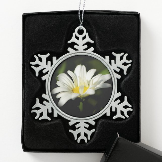 Ornement Flocon De Neige Oxyeye Daisy Ornament (Boîte)