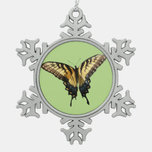 Ornement Flocon De Neige Papillon Swallowtail III Belle photo colorée