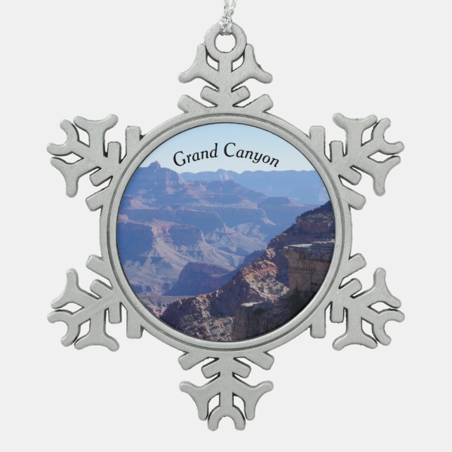 Ornement Flocon De Neige Parc national du Grand Canyon, South Rim (Devant)