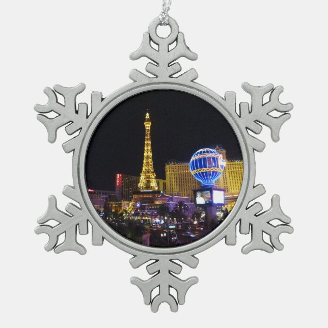 Ornement Flocon De Neige Paris Las Vegas Hotel & Casino #3 (Devant)