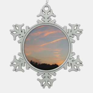 Ornement Flocon De Neige Paysage d'Elkridge Sunset Maryland