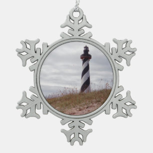 Ornement Flocon De Neige Phare du Cap Hatteras