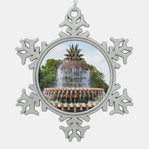 Ornement Flocon De Neige Pineapple Fountain à Charleston