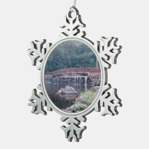 Ornement Flocon De Neige Pont