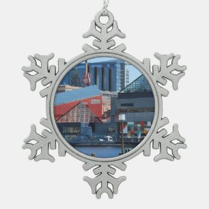 Ornement Flocon De Neige Port intérieur de Baltimore