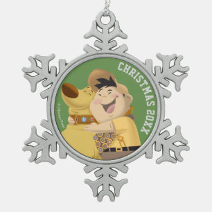 Ornement Flocon De Neige Russell étreinte Dug - Pixar UP!
