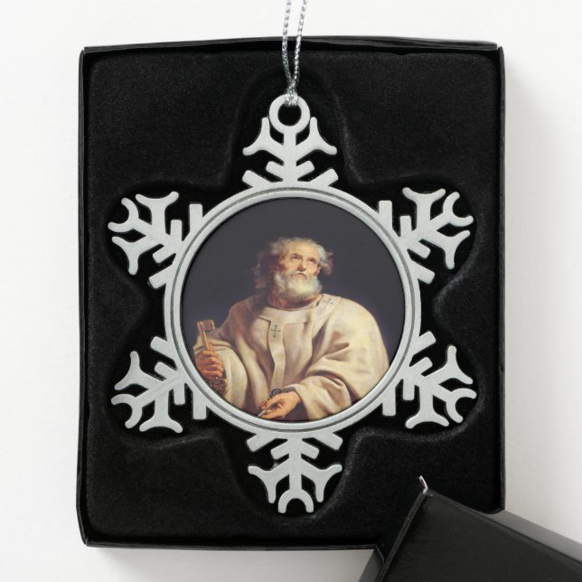 Ornement Flocon De Neige Saint Peter (Boîte)