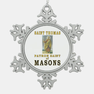 ORNEMENT FLOCON DE NEIGE SAINT THOMAS