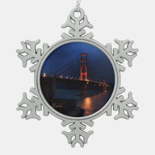 Ornement Flocon De Neige San Francisco Golden Gate Bridge #6