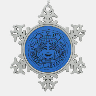 Ornement Flocon De Neige Savoy blue Snowflake ornament