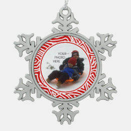 Ornement Flocon De Neige Scribblprint Snowflake