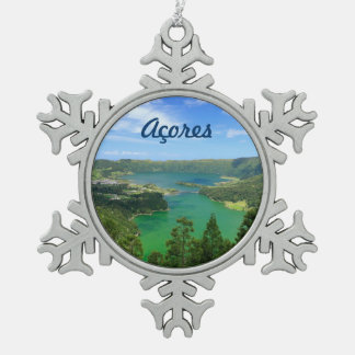 Ornement Flocon De Neige Sete Cidades - les Açores