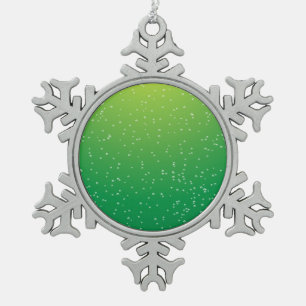 Ornement Flocon De Neige Soda de chaux avec de minuscules bulles Art Arrièr