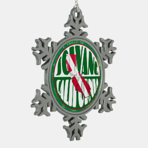 Ornement Flocon De Neige Solvang Californie Ornement danois d'arbre de Noël