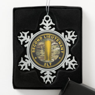 Ornement Flocon De Neige Sous-lieutenant