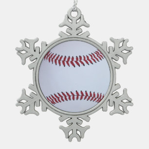 Ornement Flocon De Neige Sports de base-ball