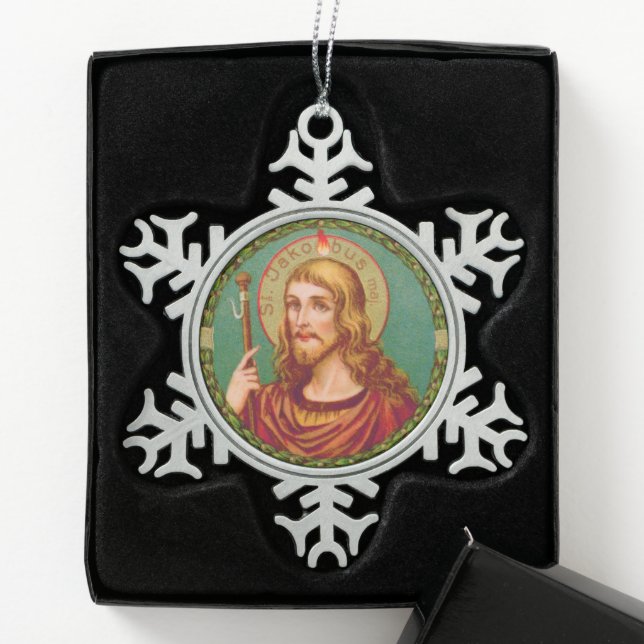 Ornement Flocon De Neige St. James le Grand (JMAS 04) (Boîte)