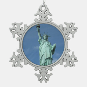 Ornement Flocon De Neige Statue de la Liberté, New York