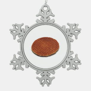 Ornement Flocon De Neige Stroopwafel